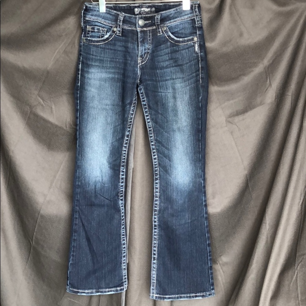 Women’s Silver Suki Surplus Jeans w27/30 L